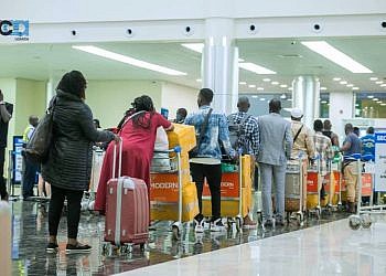 Entebbe Airport registers  216,000 passengers in January