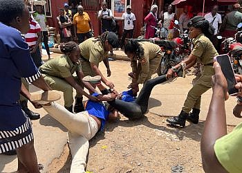 Nyanjura, Ingrid Turinawe arrested during protest over Besigye detention 