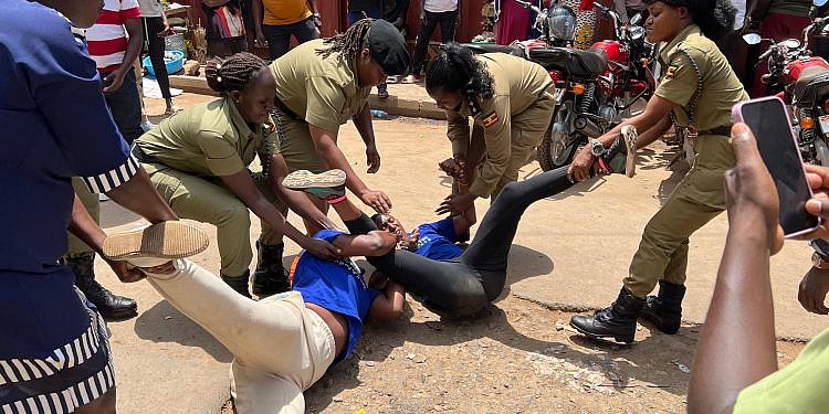 Nyanjura, Ingrid Turinawe arrested during protest over Besigye detention 