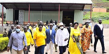 Museveni commissions major youth training hub in Kabale
