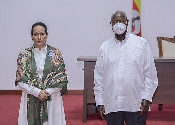 Museveni meets late Aga Khan’s daughter, pays tribute