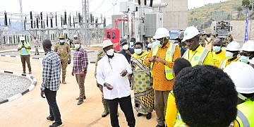 Museveni commissions Mirama-Kabale power line