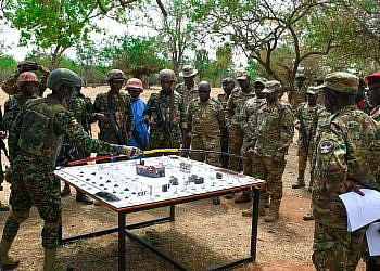 Gen David Mugisha underscores role of training as SFC passes out 98 officers