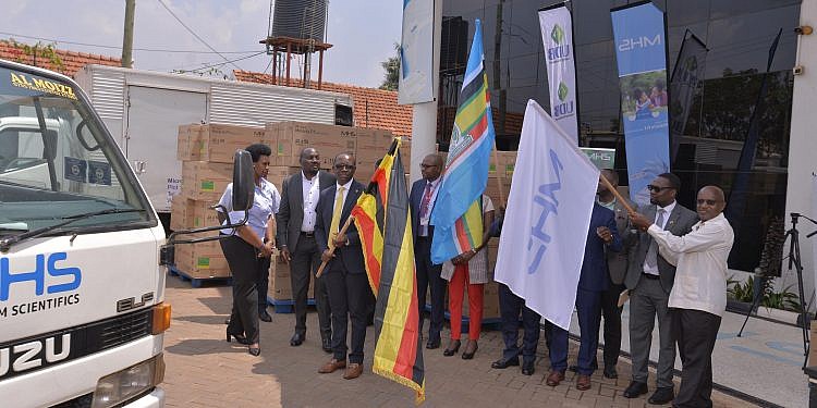 First batch of locally manufactured Malaria test kits flagged off