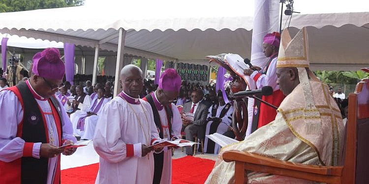Rev. Canon Gaster Nsereko Consecrated as new West Buganda Diocese Bishop