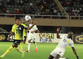 Allan Okello strike guides Cranes to crucial win against  Guinea at home