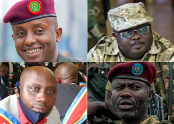 Who are the top Rwandan military, M23 officials sanctioned by EU?
