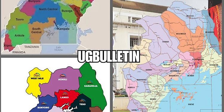 Mengo raises concern over map excluding Buganda as region