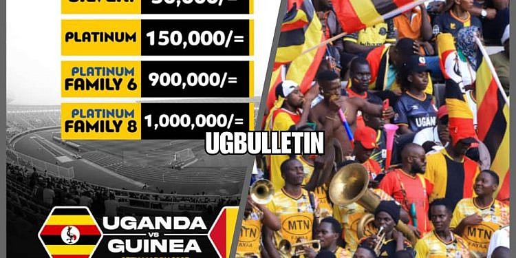 Ugandan football fans raise concern over hiked Cranes match day tickets