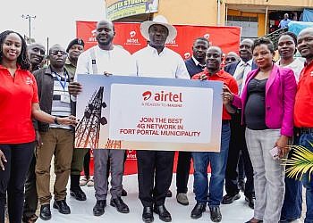 Airtel switches on eight new network sites in Fort Portal City