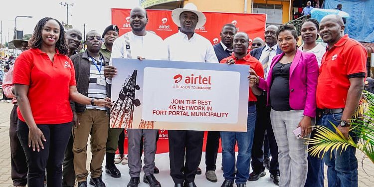 Airtel switches on eight new network sites in Fort Portal City