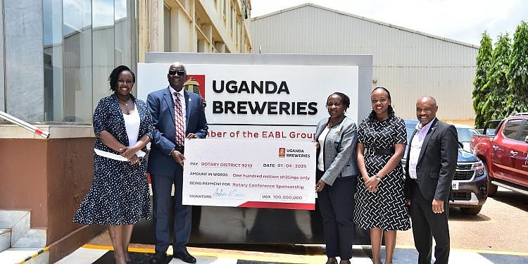 UBL donates shs100m towards 100th Rotary district 9213 conference