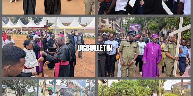 Christian denominations unite in the way of the cross procession