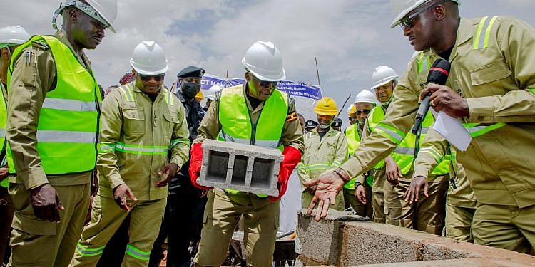 Police breaks ground for construction of 1200 housing units for officers