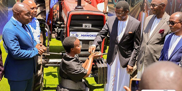Kabaka Mutebi procures tractors for all the 18 counties in Buganda