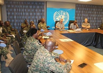 UN Guard Unit commanders, security stakeholders meet to discuss Somalia mission safety