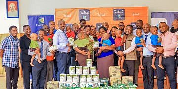 PostBank donates Easter food items to Teresa Ministries children’s home