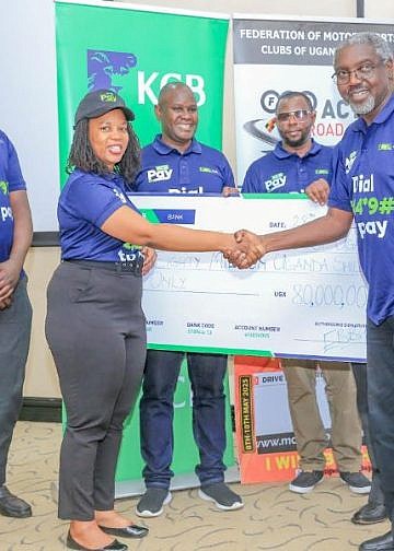 KCB Bank pumps shs80m in 2025 Pearl of Africa Uganda rally