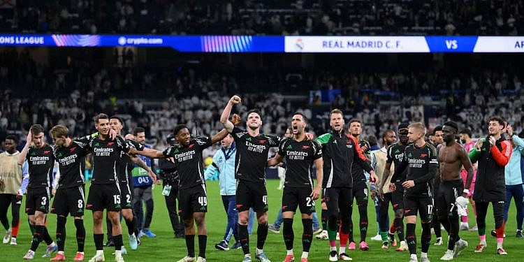 Arsenal crush Real Madrid to book first Champions League semifinal spot in 16 years