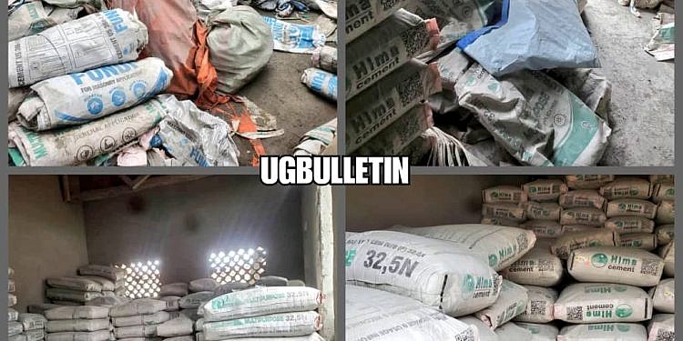 Two arrested as Police bust counterfeit cement racket in Luweero