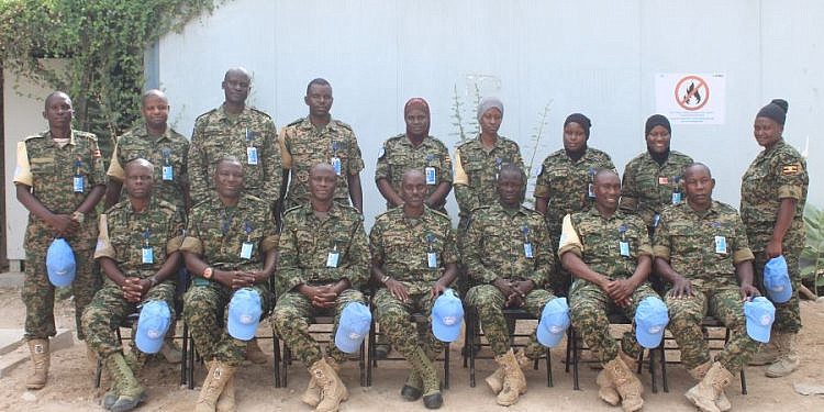 UPDF medics under UN Guard Unit in Somalia sharpen battlefield skills with specialized training