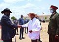 Museveni arrives in South Sudan for high-stakes visit