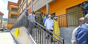 Museveni launches USMID projects in Mubende Municipality
