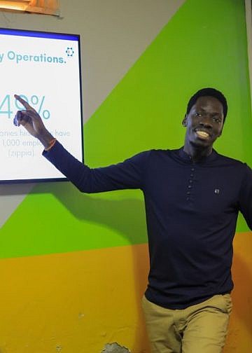 Bob Okello: Ugandan entrepreneur targets a million jobs for African youths