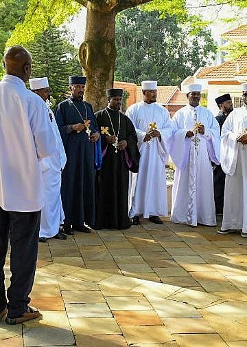 Museveni reaffirms Uganda’s Pan-African commitment as he meets Orthodox Church leaders