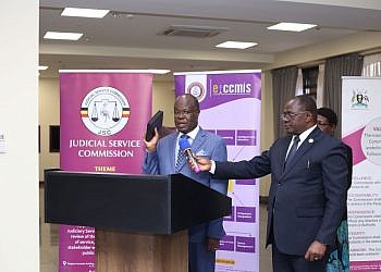 Justice Douglas Singiza sworn in as new Judicial Service Commission chairperson