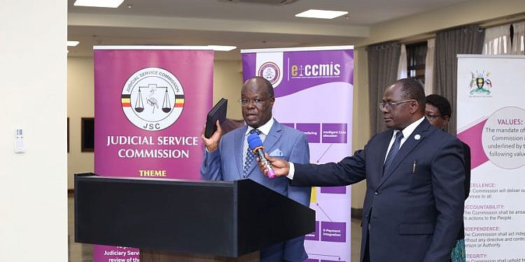 Justice Douglas Singiza sworn in as new Judicial Service Commission chairperson