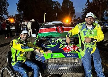 Nikhil Sachania: Africa’s first paralysed driver triumphs at Pearl Rally in Mbarara