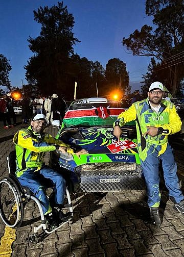 Nikhil Sachania: Africa’s first paralysed driver triumphs at Pearl Rally in Mbarara