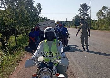 Police issue safety guidelines as pilgrims trek to Namugongo for Martyrs day