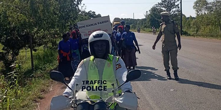 Police issue safety guidelines as pilgrims trek to Namugongo for Martyrs day