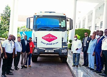 Museveni flags off Uganda’s first milk consignment to Algeria in landmark deal