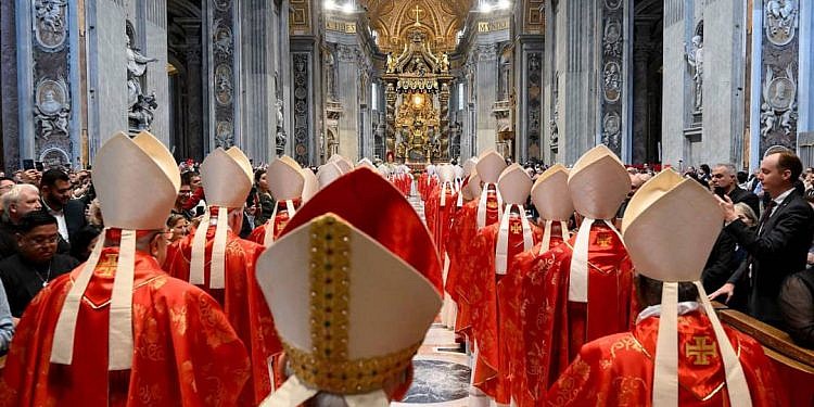 New pope elected after third round voting