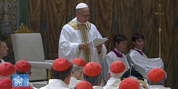 Pope Leo XIV calls for unity at first mass at Sistine Chapel