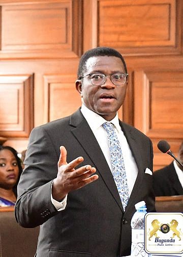 If Eddie Mutwe commited any offence, let Police handle him- Katikkiro Mayiga