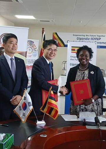 Uganda, Korea sign deal for 8400MW nuclear power plant in Buyende