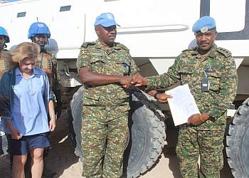 UPDF operations in Somalia boosted with armoured vehicle donation from UN