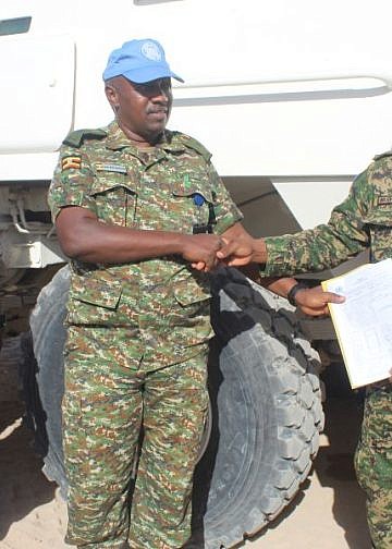 UPDF operations in Somalia boosted with armoured vehicle donation from UN