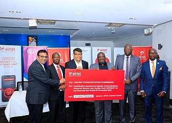 Airtel pays shs37.9bn in statutory levy to UCC