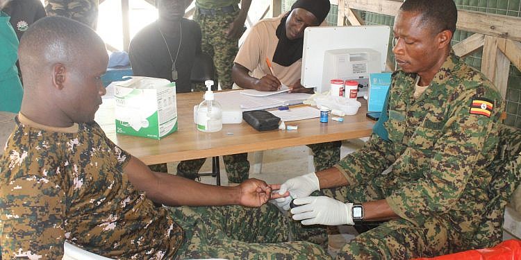 UPDF soldiers in Somalia commemorate world blood donor day