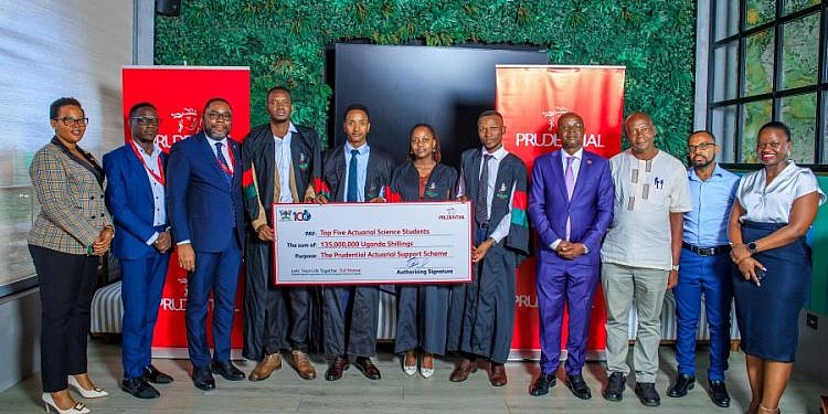 Prudential awards top Makerere actuarial graduates shs135m