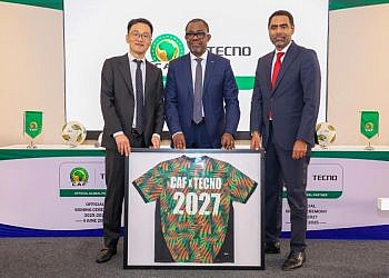 CAF names Tecno as new global partners for AFCON 2025,  2027