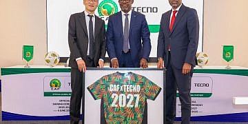CAF names Tecno as new global partners for AFCON 2025,  2027