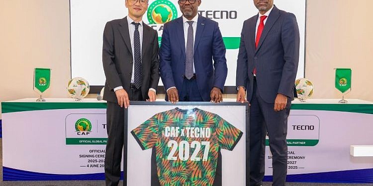 CAF names Tecno as new global partners for AFCON 2025, 2027