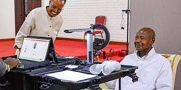 Museveni, Janet renew National IDs, ask Ugandans to follow suit
