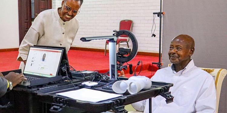 Museveni, Janet renew National IDs, ask Ugandans to follow suit